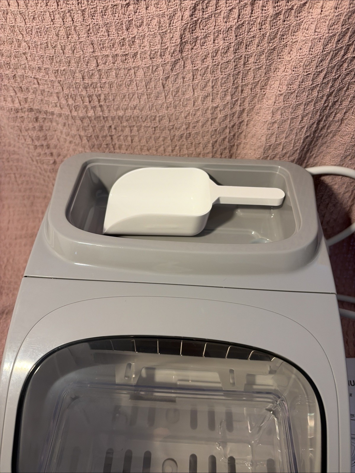 Free Village Countertop Ice Maker, Silver, LED Display, 33lbs Per Day gallery