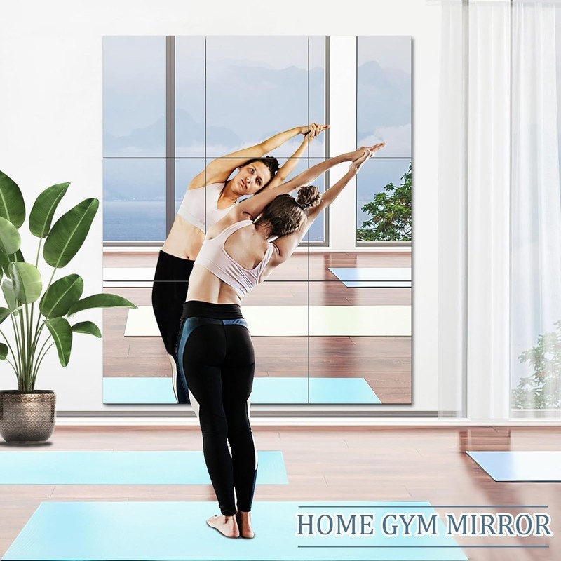 Stylish 3 Pack Acrylic Mirror Sheets - 20x24 Inch for Reflective Home Design gallery