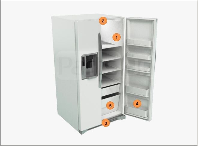 Replacement Refrigerator Jazz Board For Whirlpool W10503278 WPW10503278 1286851 gallery