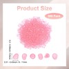 500-Pack Glow in the Dark Rocks, 0.31"-0.47" Resin Pebbles Stones [Pink] gallery