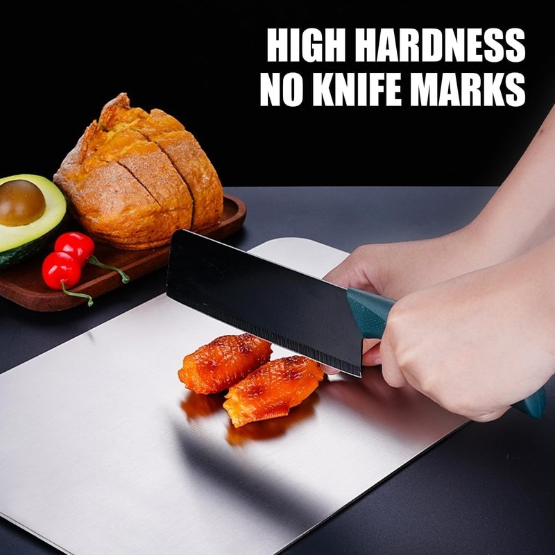 Titanium Cutting Boards for Kitchen Double Sided Non Toxic Durable 12"L x 9"W gallery