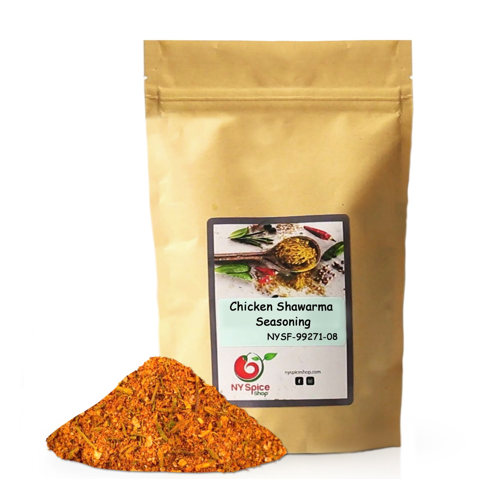 Chicken Shawarma Seasoning Indian Spices Item Weight 8oz-5lb gallery