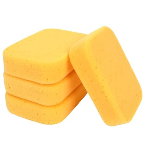 4PCS Large Car Wash Sponge – Sponges for Cleaning Extra Thick High-Density gallery