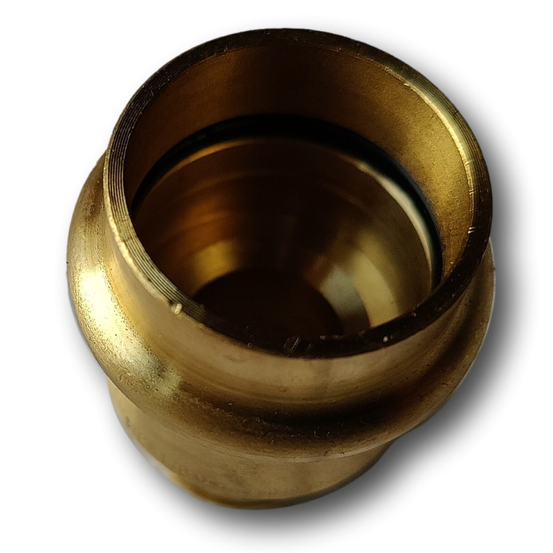 5 Pcs 3/4" Press x 3/4" Pex Coupling, Replace for 3/4" Press Fit coupling, Brass gallery