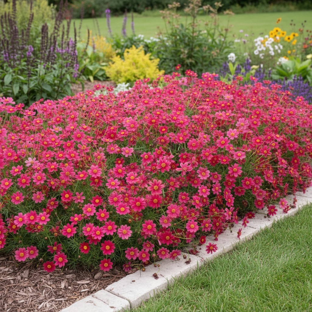 500 Coreopsis Rosea Seeds – Vibrant Pink Daisy Flowers for Easy Planting gallery