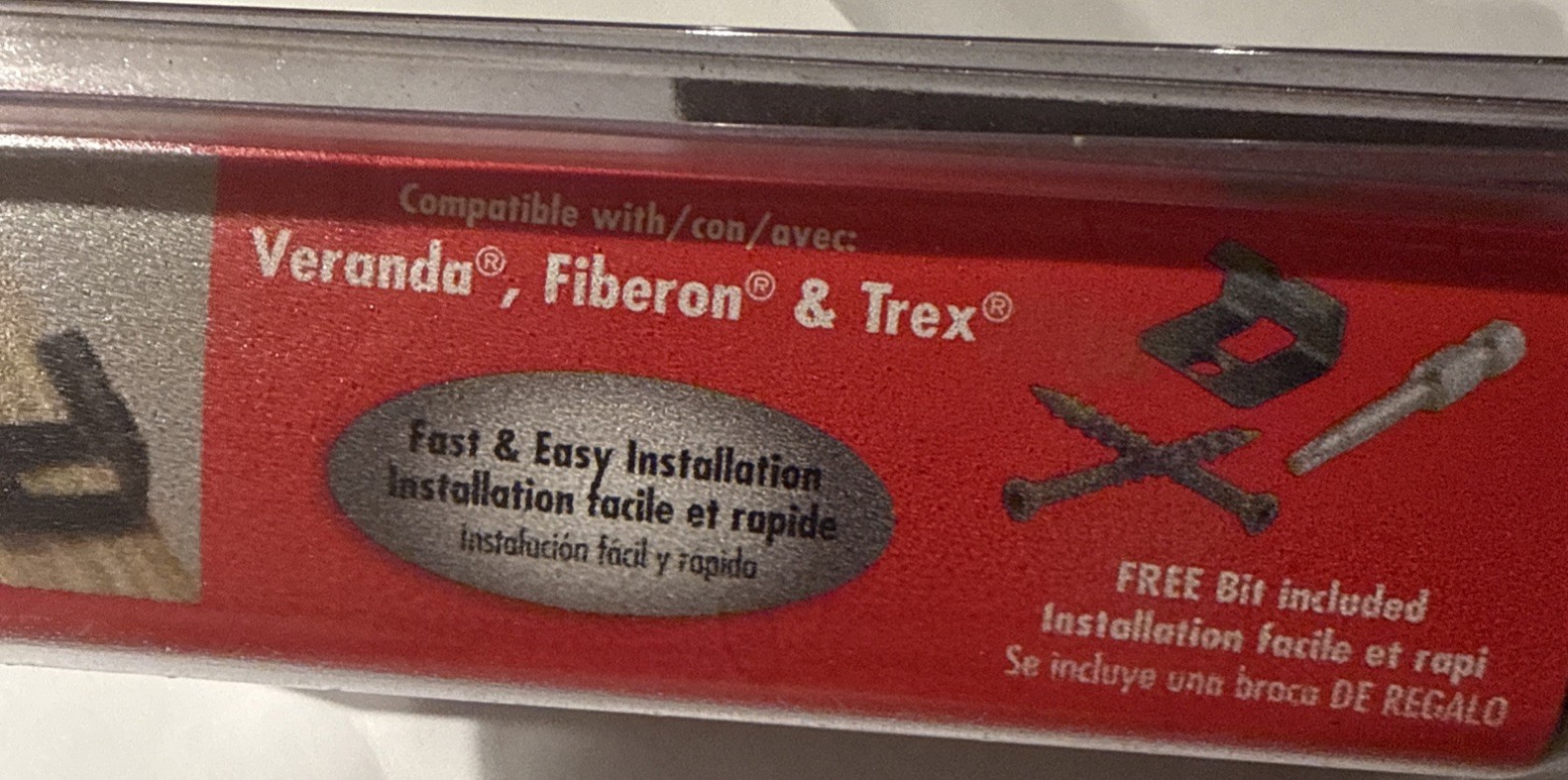 FastenMaster Trex Versaclip Universal Hidden Deck Fastener - Start/Stop Clips 25 gallery