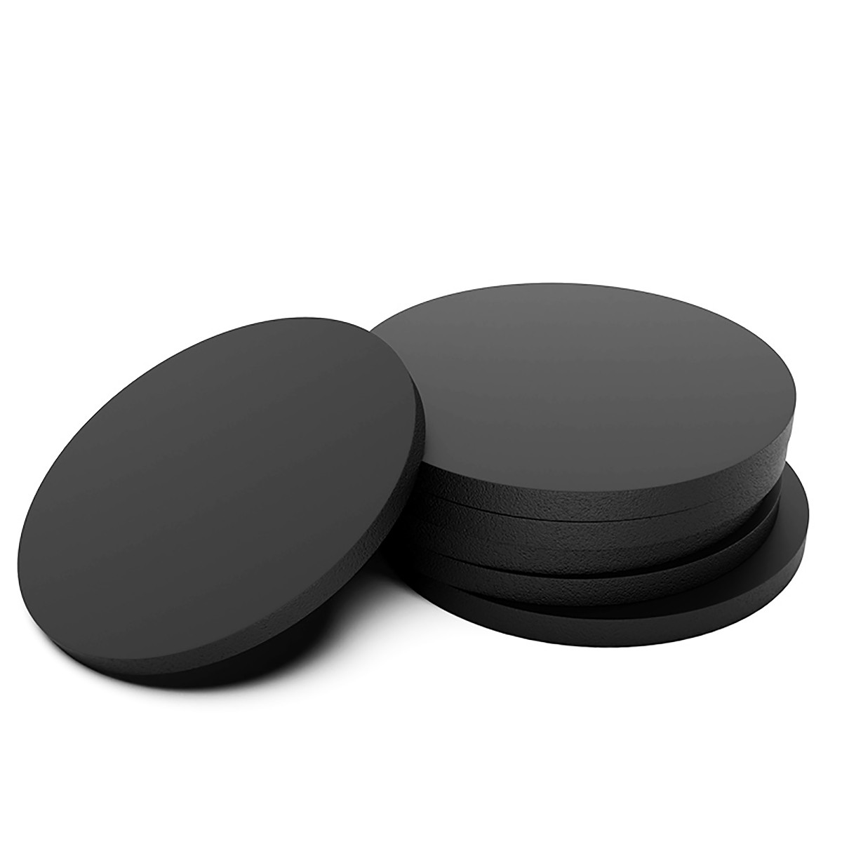 Round Rubber Pads Disc Sheet Gasket Thick 1/1.5/2/3/4/5/6/8/10mm Dia 5mm - 150mm gallery