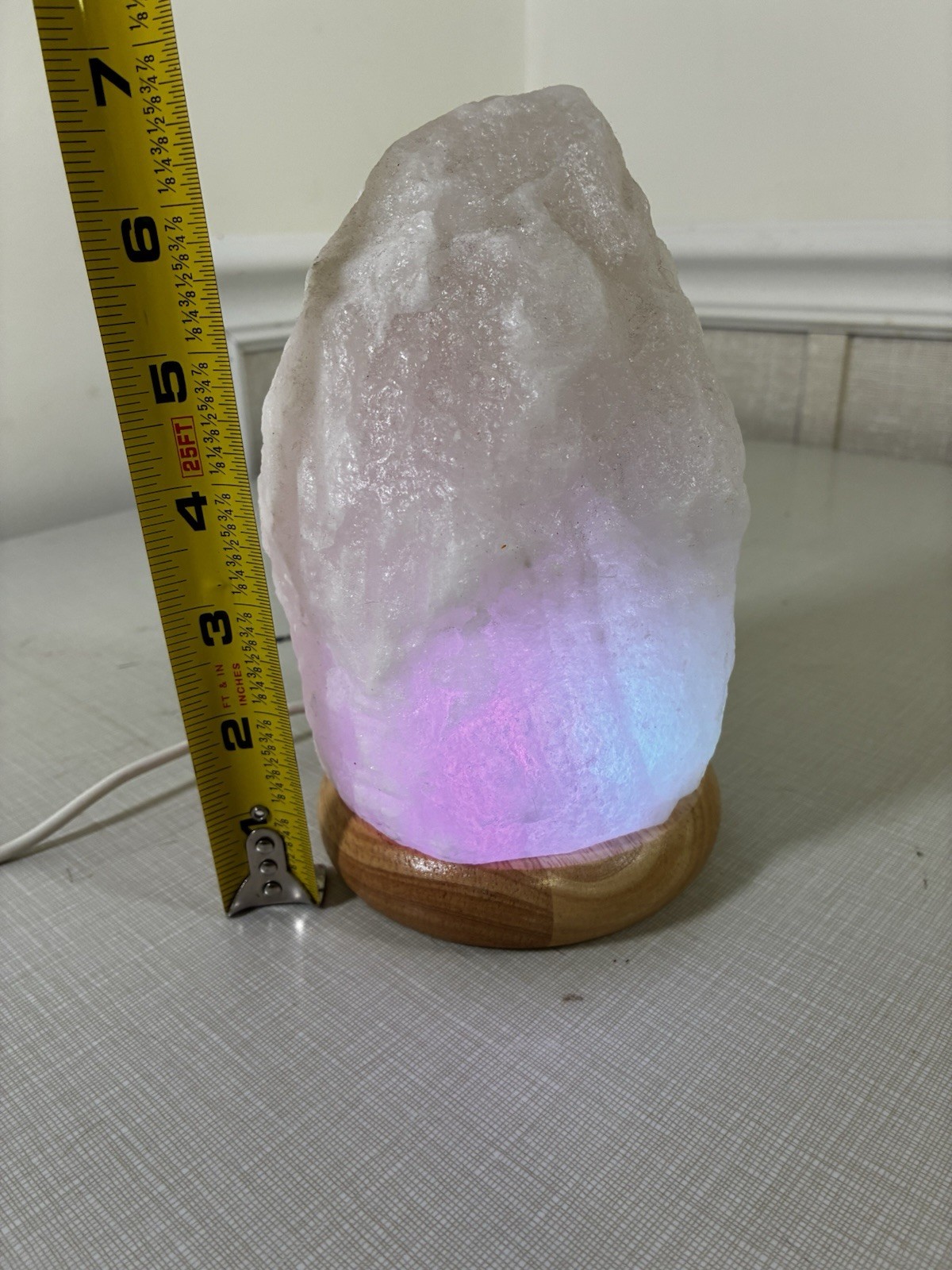 Natural Himalayan Color Changing LED Salt Lamp RGB USB Powered gallery