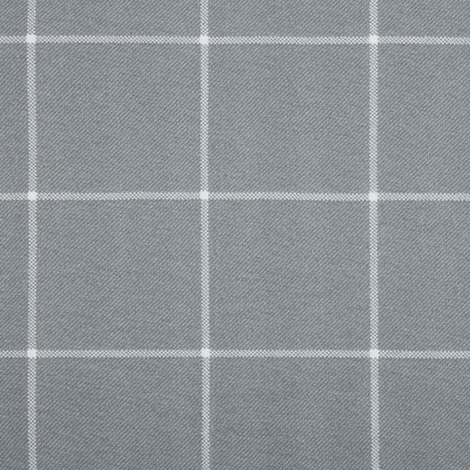 Windowpane Fabric Tablecloth Grey 60"W x 84"L Rectangle gallery