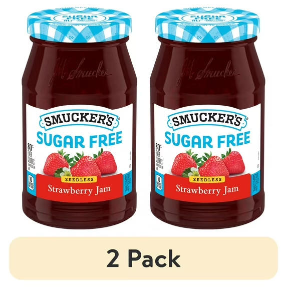 (2 pack) Smucker's Sugar Free Seedless Strawberry Jam, 12.75 oz.. gallery
