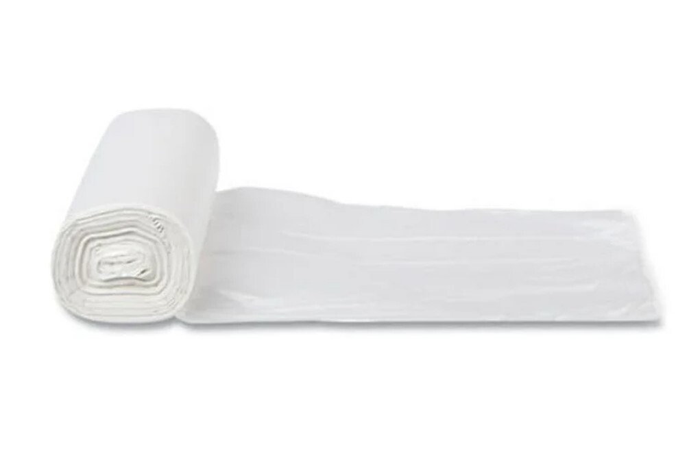 10 Gallon Clear Trash Bag, 6 Microns (Very Thin), Sizes 24'' x 24'', 1000 Bags gallery