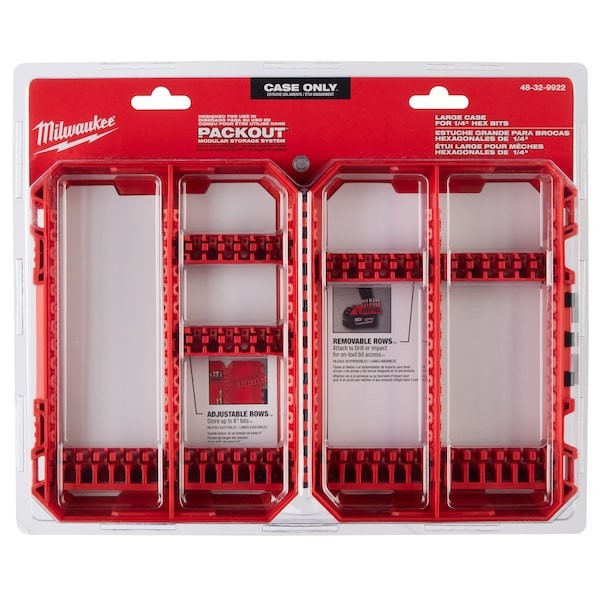 Milwaukee Tool 48-32-9922 Customizable Large Case For Impact Driver Accessories gallery