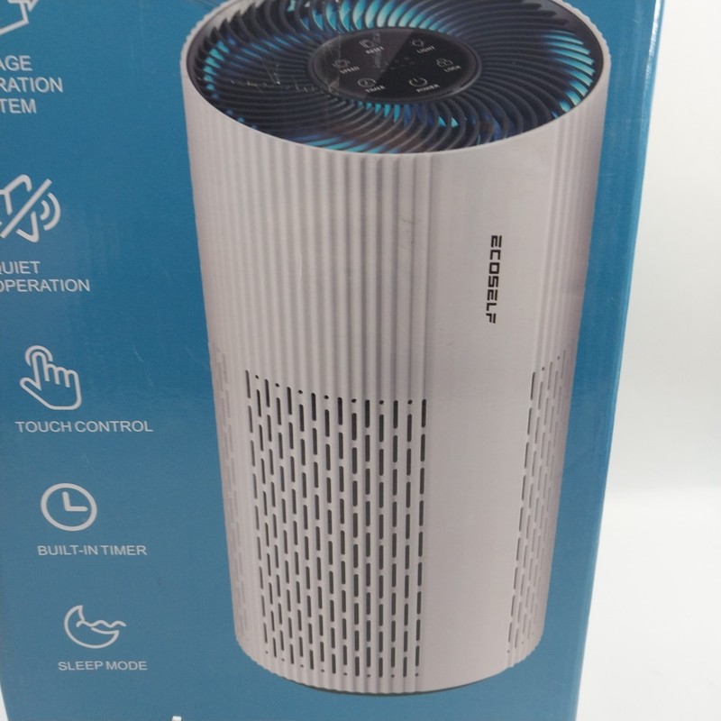 ECOSELF HAP-604 White Touch Control True HEPA Air Purifier New/Open Box gallery