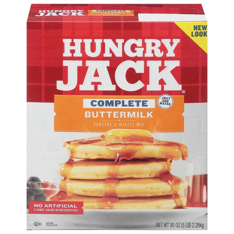 Hungry Jack complete Buttermilk Pancake Mix & waffle Mix 5 Lb Box........ gallery