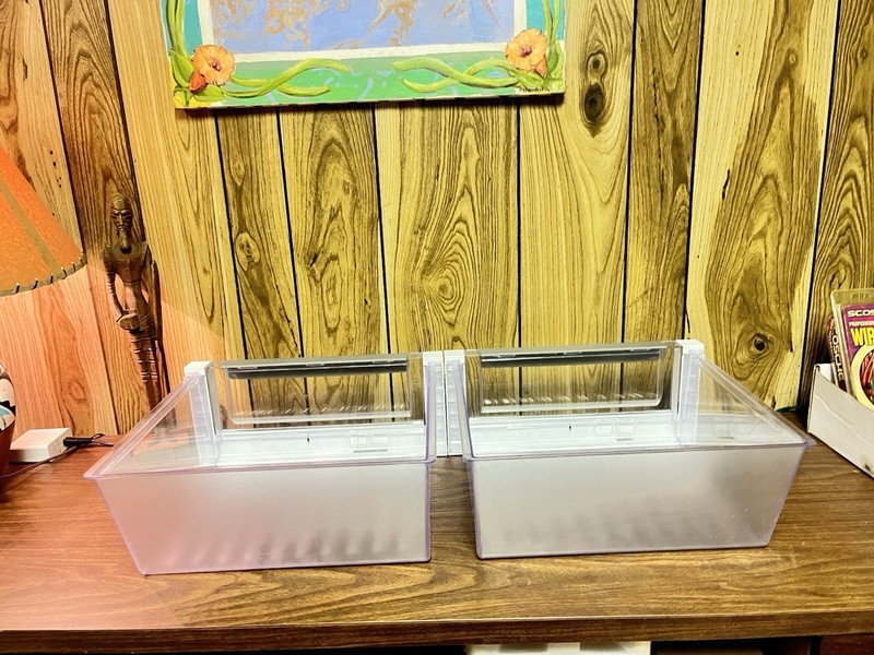 [2 Pack] Fridge Crisper Drawer with Humidity Control-Frigidaire gallery