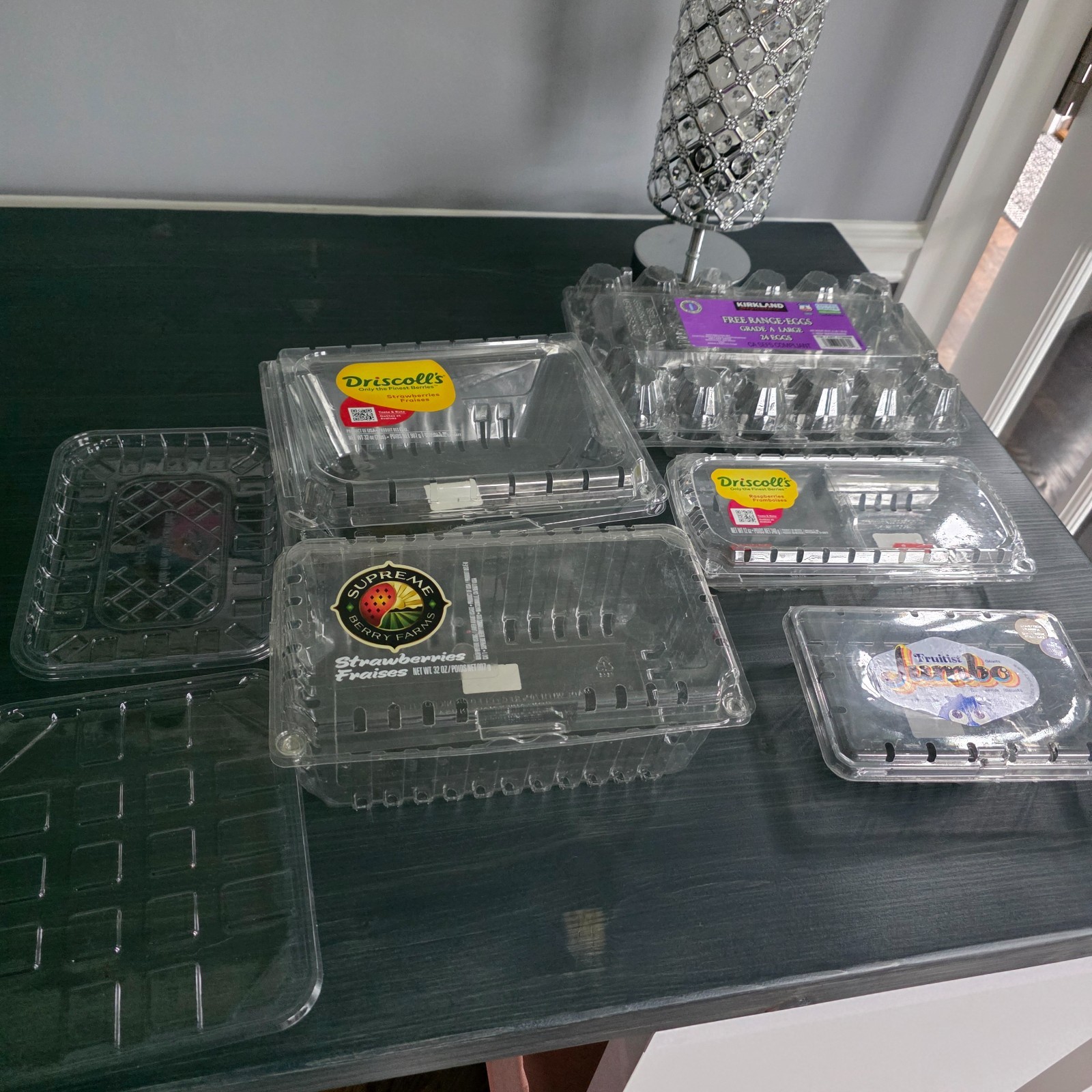 16 Fruit & 1 Egg Packaging - Empty- Clean and Ready to ship! gallery