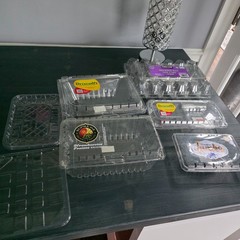 16 Fruit & 1 Egg Packaging – Empty- Clean and Ready to ship!