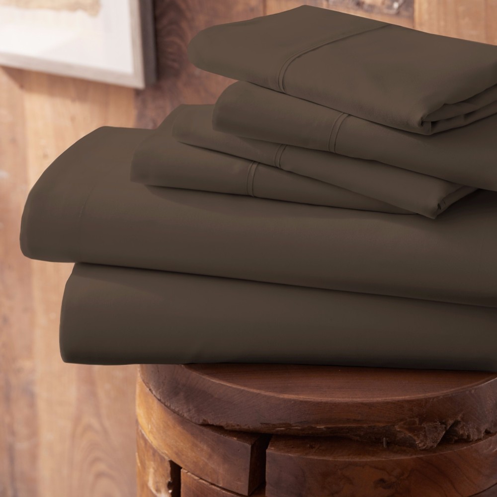 Luxury 6PC Bed Sheet Set Dark & Dramatic Colors by Kaycie Gray