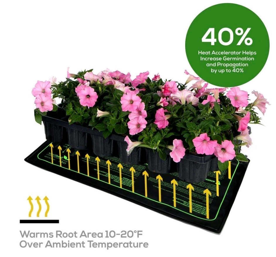 Intertek Waterproof Seedling Heat Mat Seed Starter Pad Germination Propagation gallery