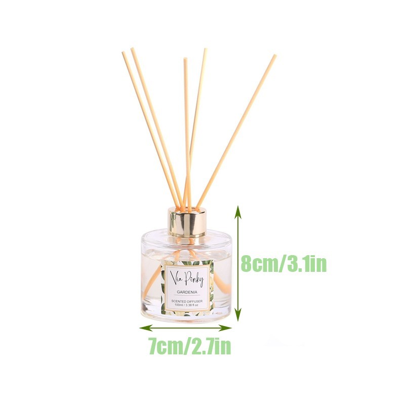 Reed Diffuser - 3.38 oz, suitable for home, bedroom, living room, and bathroom. gallery