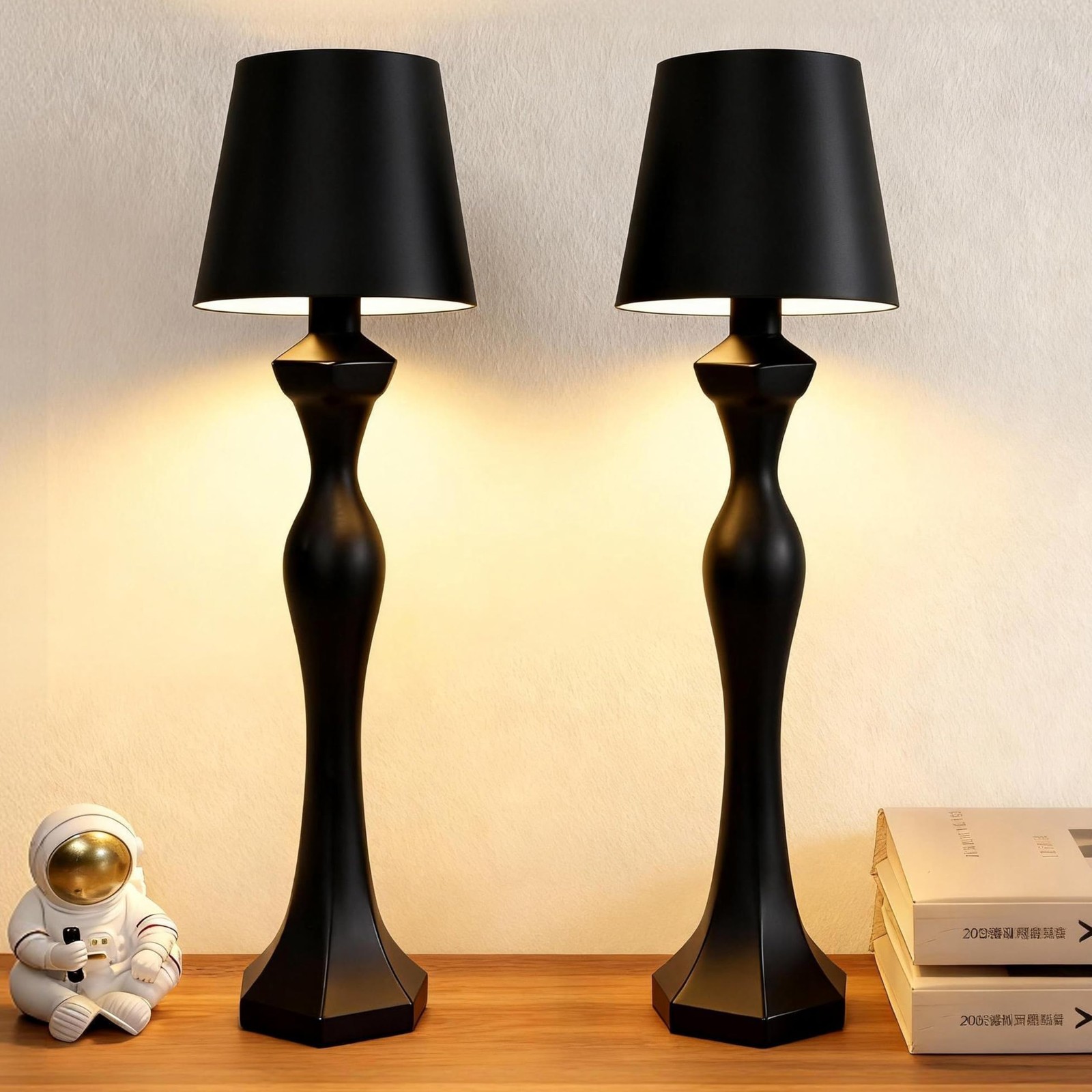 Cordless Table Lamp, 5200mAh Rechargeable Battery LED Touch wireless Lamp, 3 ... gallery