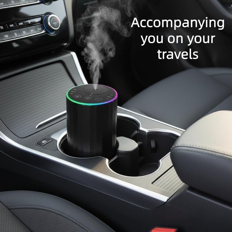Waterless Essential Oil Diffuser | Cordless Nano Mist, 5/10/15/20ml, USB-C gallery