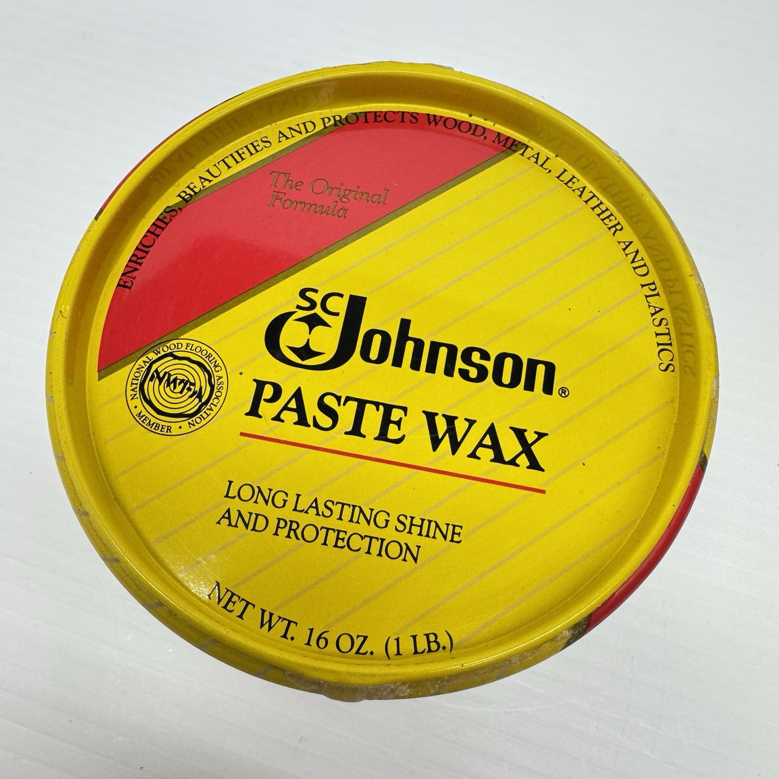 SC Johnson Paste Wax The Original Formula 1lb 2oz Discontinued 90% Or More FULL gallery