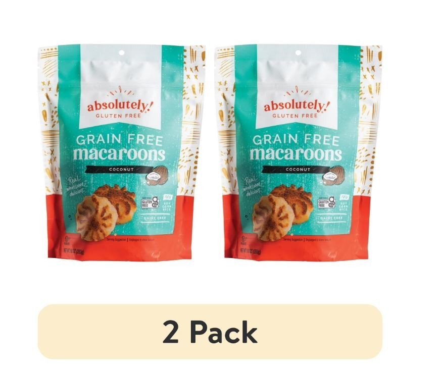 2pack, Absolutely Gluten Free Coconut Macaroon Cookies, 10oz gallery