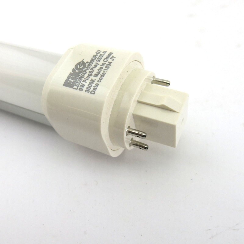 Eiko Non-Dimmable 9W 4 Pin Horizontal 3000K G24q LED Outside Replacement Bulb gallery