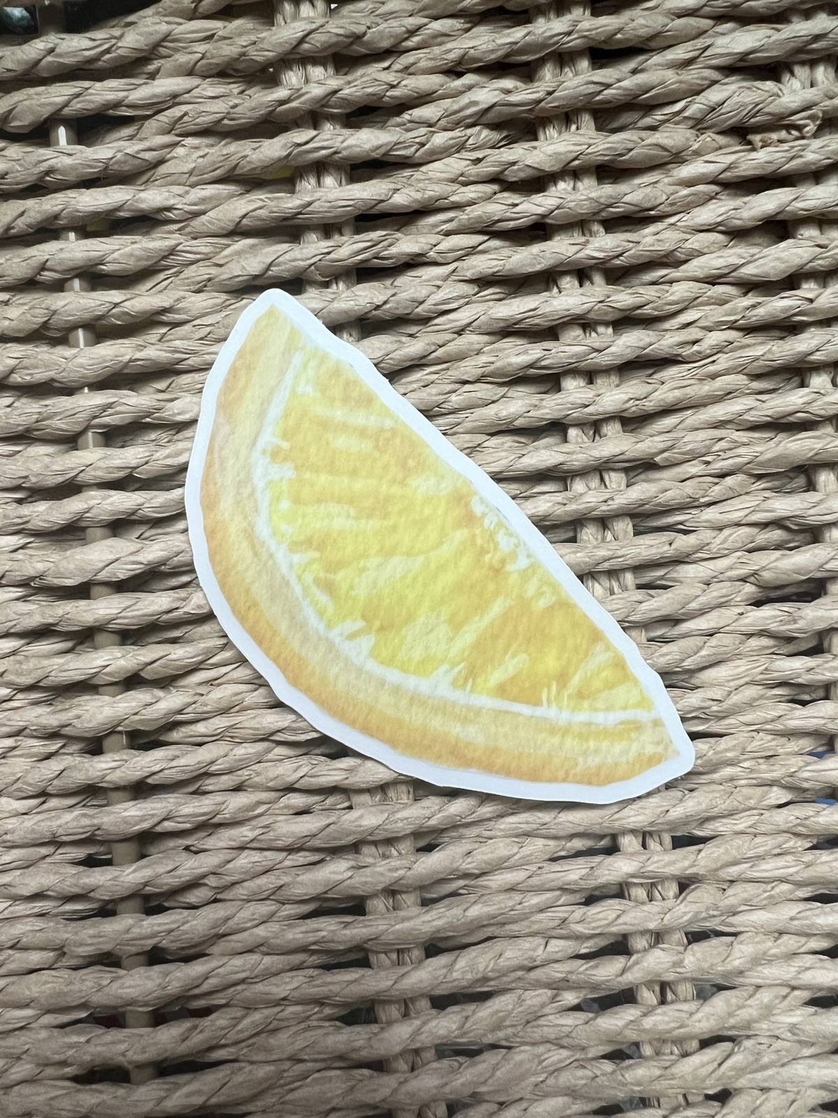 Lemon Fruit Vinyl Sticker 3” Waterproof, Cute for Laptop, Water Bottle gallery