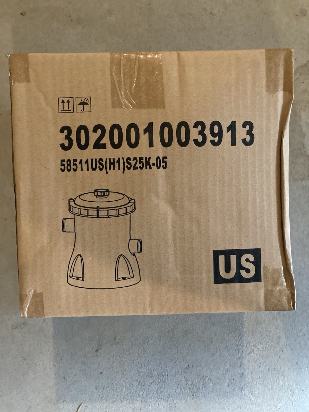 bestway flowclear above ground pump 302001003913 58511US(H1) gallery