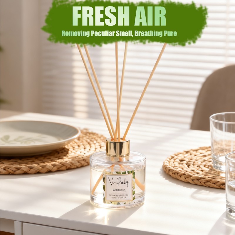 Reed Diffuser - 3.38 oz, suitable for home, bedroom, living room, and bathroom. gallery
