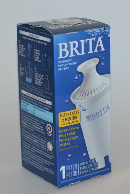 1 NEW BRITA STANDARD REPLACEMENT FILTER 2 MONTHS (40 GALLONS) WATER gallery