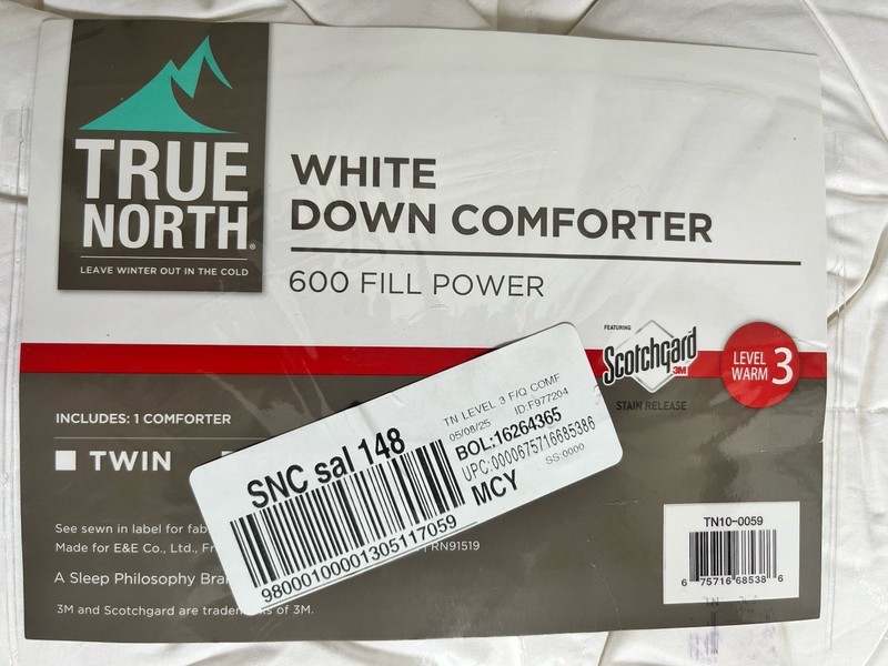 True North by Sleep Philosophy Down Comforter Full/Queen– Soft, Cozy, All Season gallery