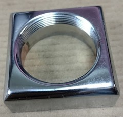 DELTA SELECT ONE CHROME SQUARE FAUCET RING HK66-PC