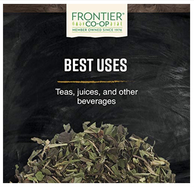 Frontier Co-op Organic Peppermint Leaf 2.05 oz Loose Herbal Tea NEW (Pack of 1) gallery