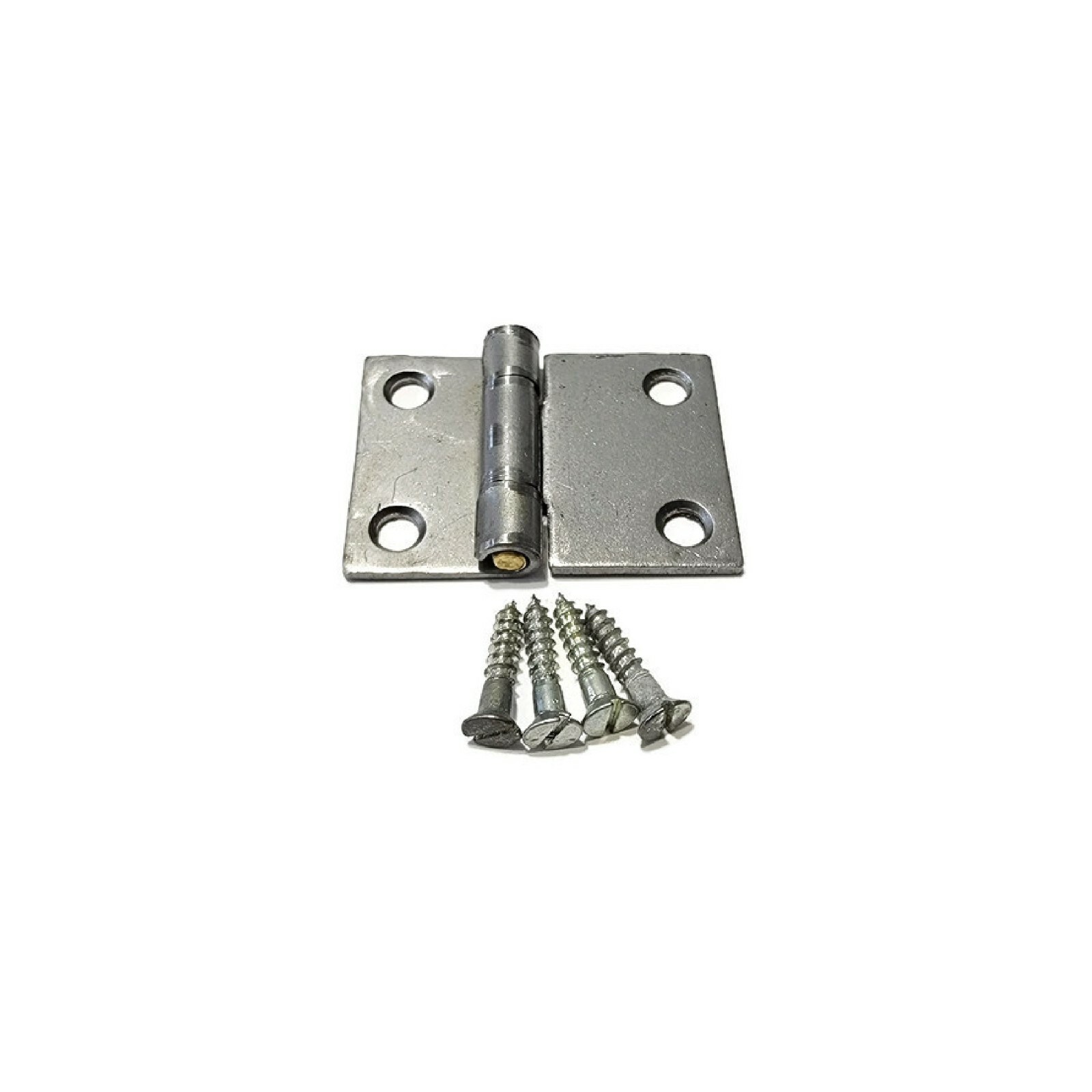 Simple plain steel Butt Hinge with different size halves Vintage Cabinet hinge gallery