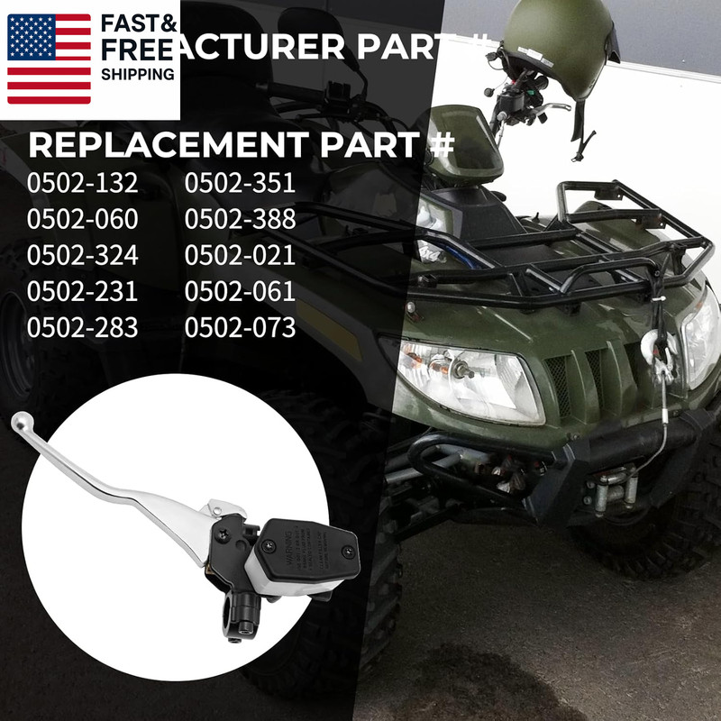 Left Handlebar Front Brake Master Cylinder for Arctic Cat ATV 250 300 375 400 50 gallery