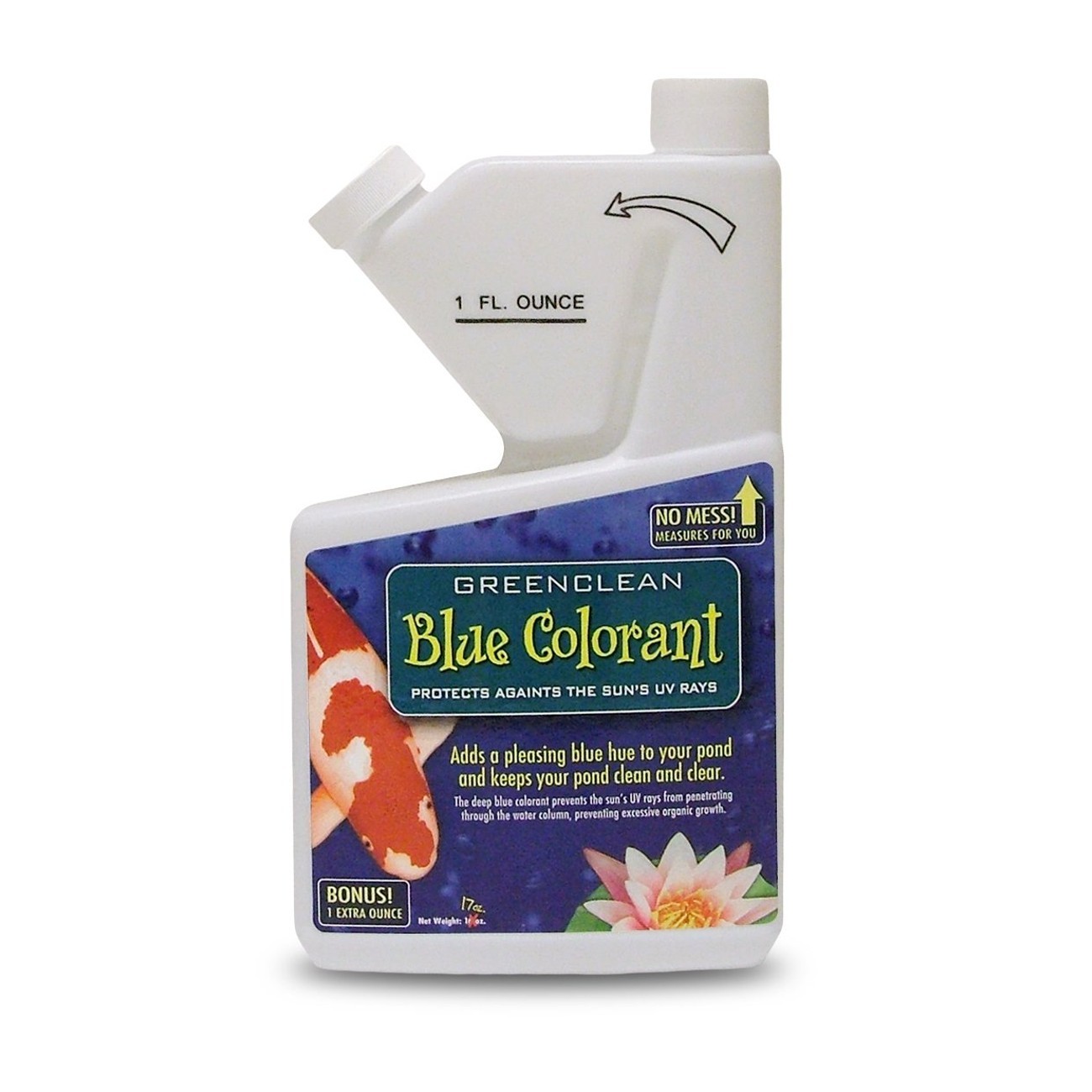 16 Oz. Concentrated Blue Colorant by GreenClean for Koi Ponds & Water Features gallery