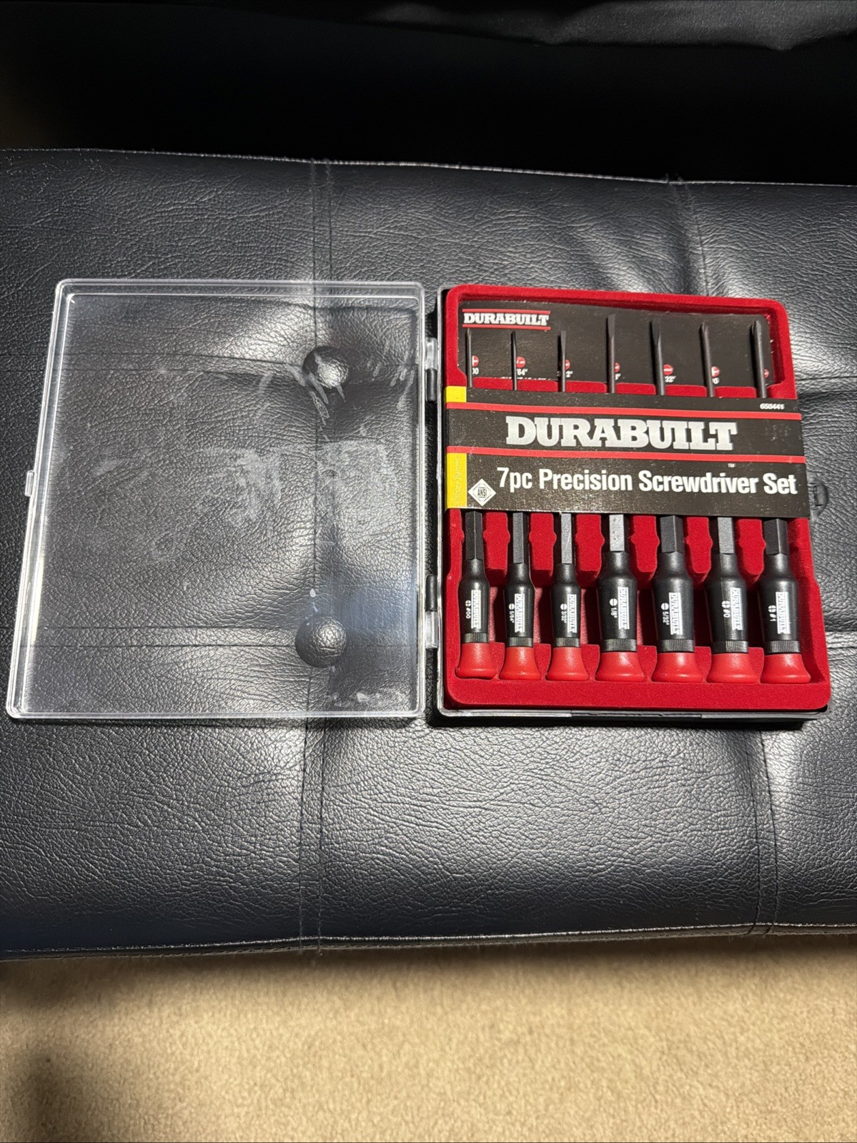 Durabuilt 7pc Precision Screwdriver Set #00 5/64" 3/32" 1/8" 5/32" #0 #1 650441 gallery