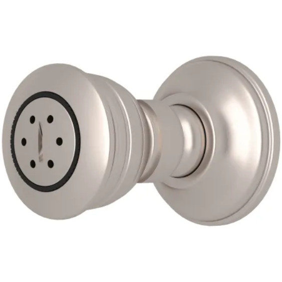 Rohl 1095/8STN #0 2 Function Round Brass Body Spray