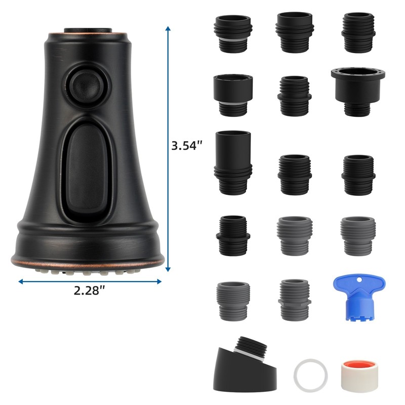 Pull Down Kitchen Faucet Spray Head Replacement, Kitchen Sink Spray Nozzle gallery