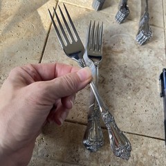 1 Oneida Ltd USA Wm A Rogers Flatware President Dinner Fork 7 1/4″ 8 Available