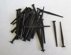 3″ 10d square head Cut Nails for wood black oxide 1lb ( 50+ count )
