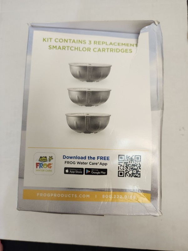 FROG @ease Replacement SmartChlor Cartridge - 3 PACK Use With Hot Tubs gallery