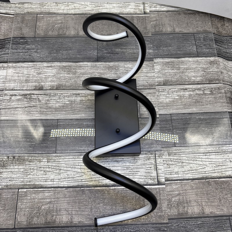 JONATHAN Y Scribble Metal Integrated Minimalist 7-in 1-Light, Matte Black {13} gallery