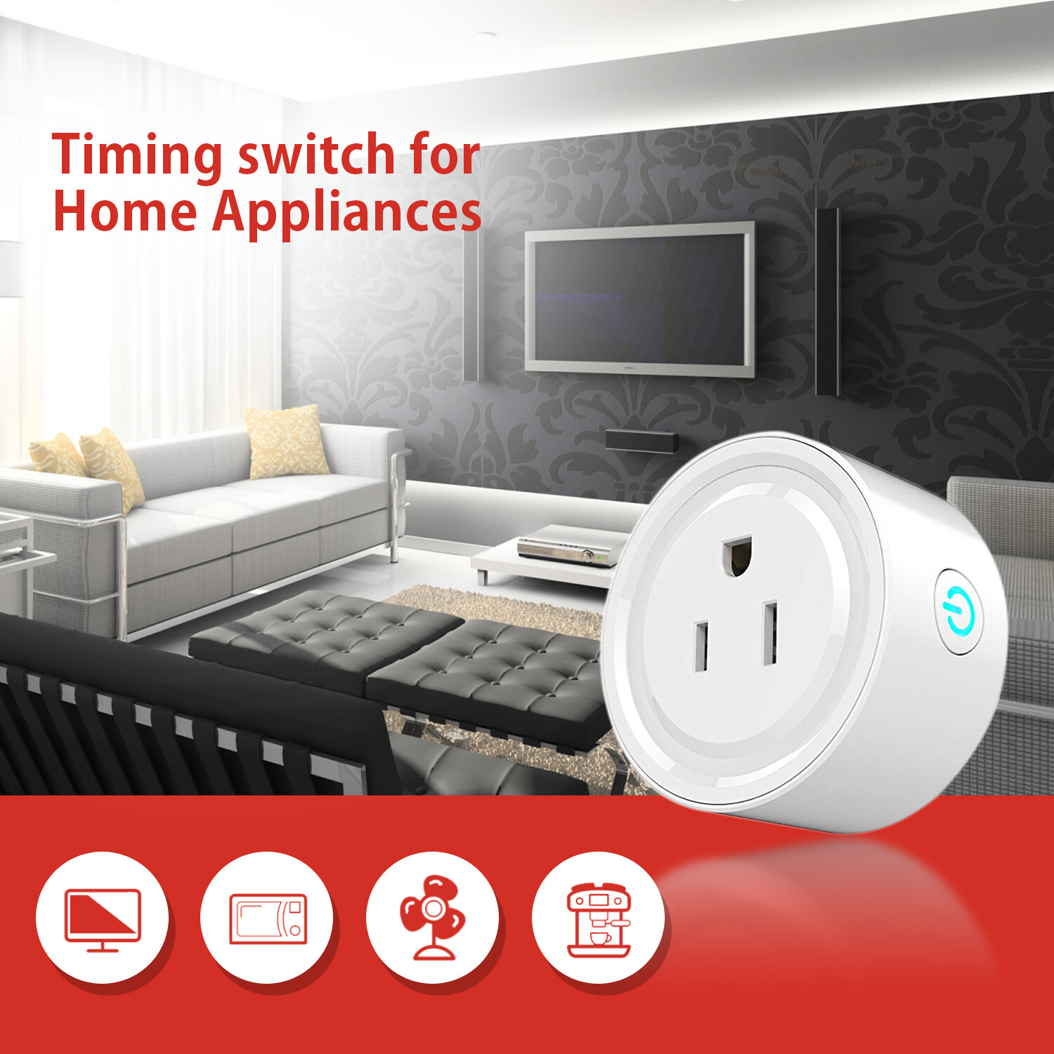 NEW ERA Smart mini WiFi Plug outlet works with Google Home Echo Alexa Remote gallery