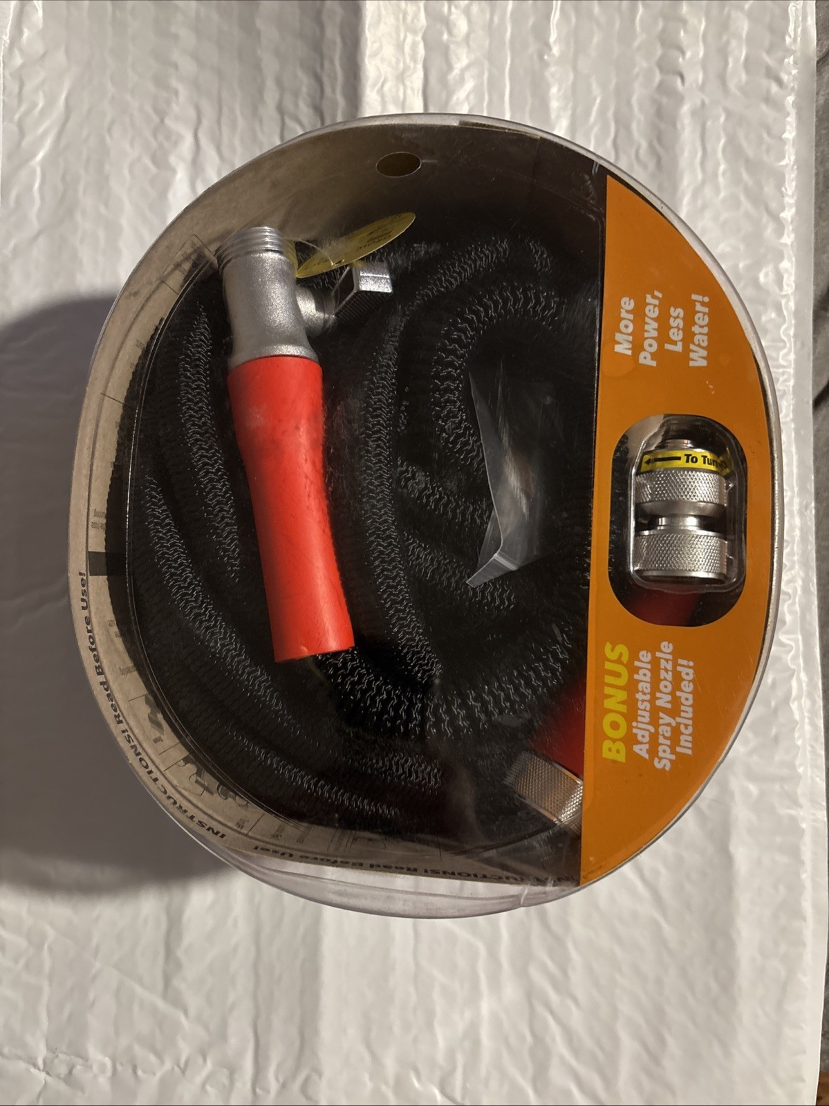 Pocket Hose Silver Bullet 2.0 100 ft Expandable Water Hose w/ Removable Nozzle gallery