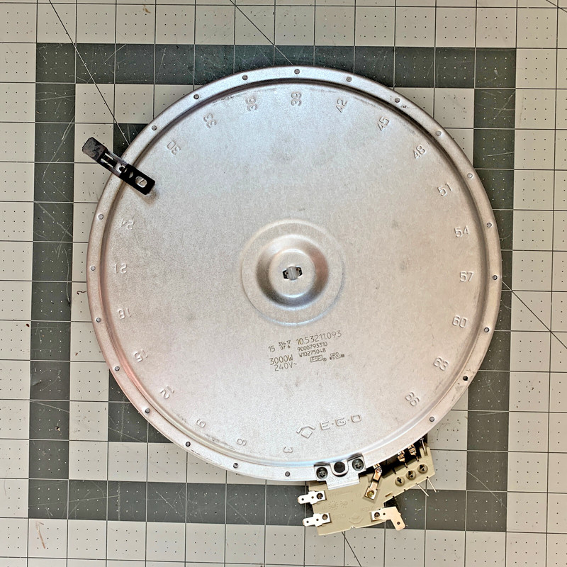 Whirlpool Electric Range OEM Dual Surface Heat Element Burner W11517959 ~ Tested gallery