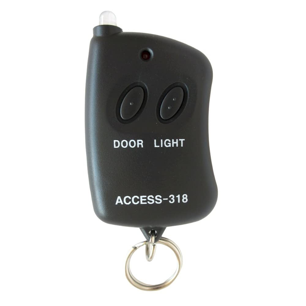 ACCESS-318 Mini Remote Control Garage Door Gate Opener with LED 9 Digit Black gallery